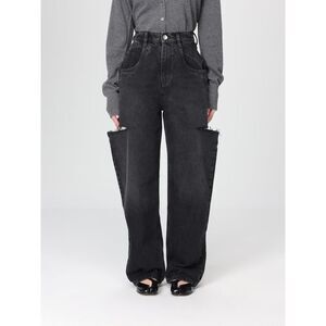 Maison Margiela Jeans Woman Black